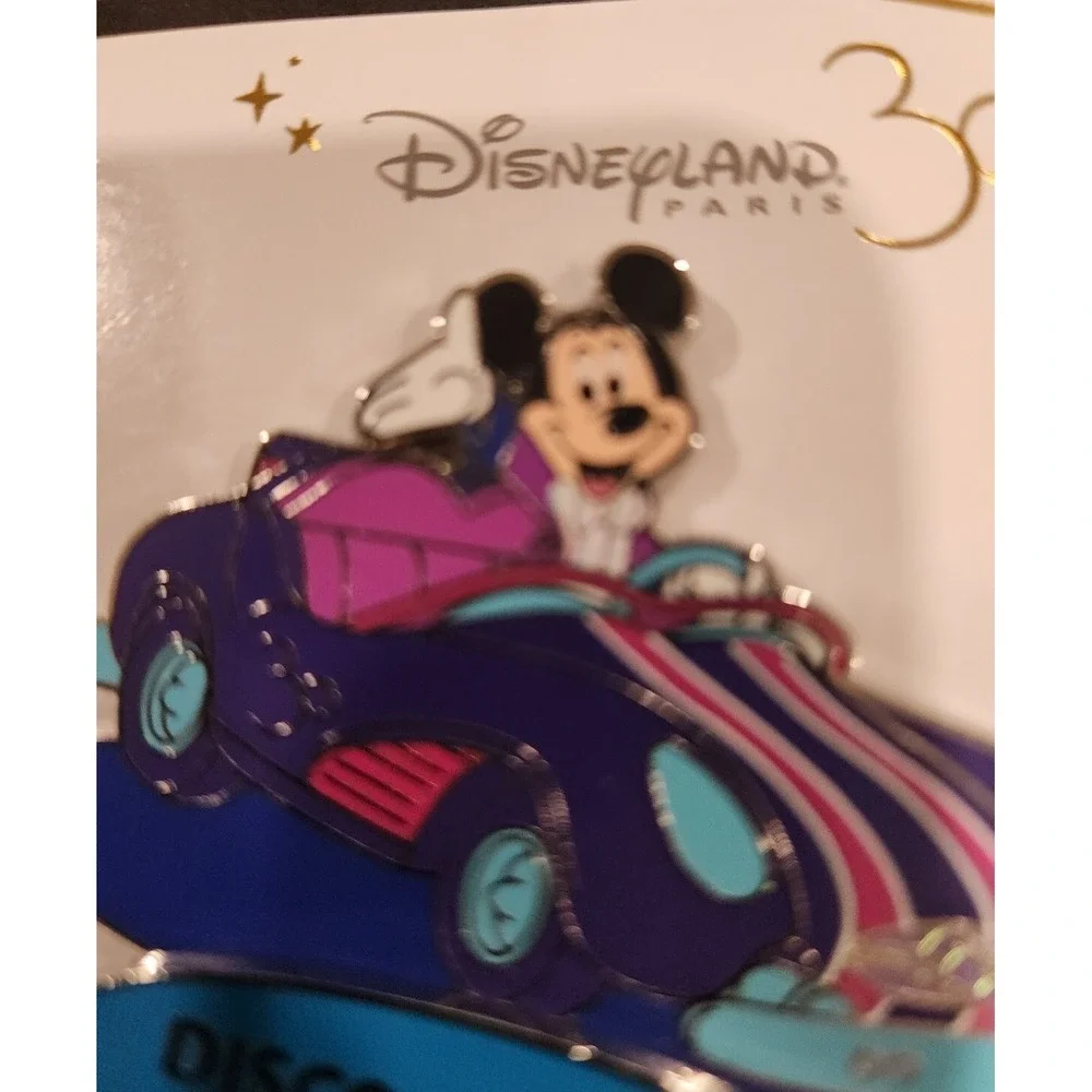 Disneyland Paris 30th Anniversary Mickey Discoveryland Pin Autopia Car LE 700